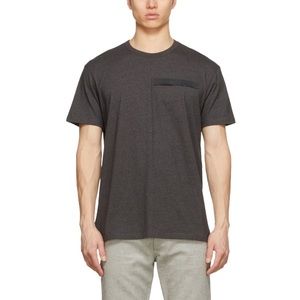 NWT Alexander McQueen Grey Logo Tab T-Shirt